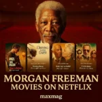 “Morgan Freeman Movies on Netflix thumbnail featuring posters of Angel Has Fallen, Driving Miss Daisy, and other films — highlighting Freeman’s Oscar-winning performances and streaming classics.”